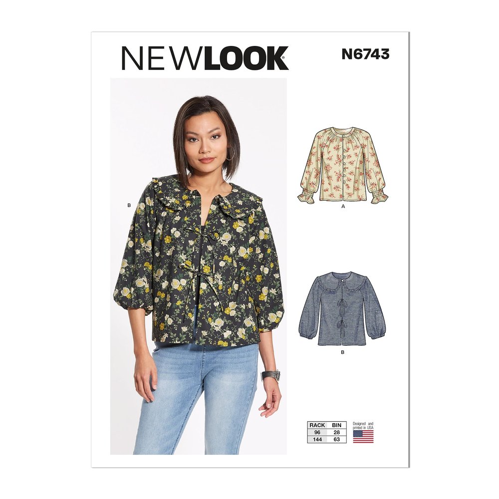 New Look UN6743A Women's Tops A (34-36-38-40)