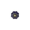 Faotup 5-Pack 3.4 cm Purple Pumpkin Ceramic Knobs view 3