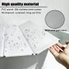 80 cm Wide Bathtub Cover, Foldable Dustproof and Waterproof Bath Insulation Cover with Roller Shutters view 3