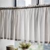 YUZES Bistro Café Curtain, Short Kitchen Window Valance, Country Style view 2