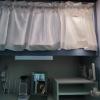 YUZES Bistro Café Curtain, Short Kitchen Window Valance, Country Style view 4