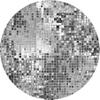 SDOTPMT 2 m Round Shimmer Sequin Wall Backdrop, Glossy Iridescent Abstract Glitter Photo Background view 4