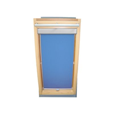 Privacy Roller Blind for VELUX Skylights, Type VK/VE/VS, 045 Type I, Medium Blue