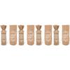 Alipis 8-Piece Retro Burlap Wine Bottle Bags for Weddings and Parties view 1
