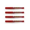 Whiteboard Markers, Free FLOW BASIC, Ref. S530, Refillable, Odorless, 2.2 mm, Non-Toxic, 100% Eco, Chisel Tip, SDI Quality (Red, 4-Pack) view 1