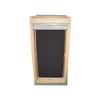 Privacy Roller Blind for VELUX Roof Windows, VL/VG/VX Type 035 I, Dark Gray view 1