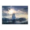 Official Displate The Witcher Metal Poster, Magnetic Mounting Included, Licensed Wild Hunt Concept Art – Tower, 67.5 × 48 cm view 1