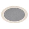 Indoor & Outdoor Rug – Reversible Flatweave Sisal Look – Weather-Resistant – Handcrafted Modern Boho Jute Style – Cream/Silver, 160 cm Round view 1