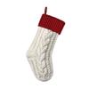 BENGZAN 4-Piece Christmas Stockings, Large 45.7 cm, Personalized Cable-Knit Design, Holiday and Christmas Decor | 14 x 46 x 22 cm view 1