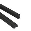 2 Cabinet Handles, Drawer Pulls, Modern Aluminum Alloy Hardware, Streamlined Design, 224 mm view 4
