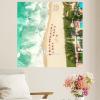 Miami Beach Downtown Cityscape Wall Decal, Florida USA, Removable Vinyl Wall Art, 40.6 cm view 2