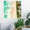 Miami Beach Downtown Cityscape Wall Decal, Florida USA, Removable Vinyl Wall Art, 40.6 cm view 3