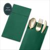 Disposable Linen-Feel Napkins with Cutlery Pocket, Gay, 50 Count view 4