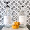 Laundry Room Dispenser, 2-Pack 1.8 L Glass Jars with Black Pumps view 4