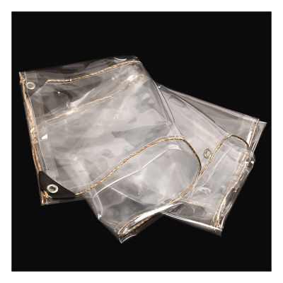 SHUITUKOUU 0.35 mm Transparent PVC Waterproof Cover Tarp, 1.2 x 5 m