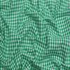 Gingham Cotton Dress Fabric, Emerald, Sold by the Meter view 1