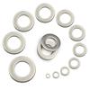 25 M3 (3.2 mm) Flat Washers DIN 125 A2 Stainless Steel - Form A view 1