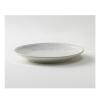 UNNS 10-Inch Porcelain Plates, Set of 2, Creamy White view 1