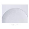 UNNS 10-Inch Porcelain Plates, Set of 2, Creamy White view 3