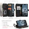 Asuwish Wallet Case for iPhone 14 Pro, Black view 3