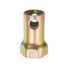 sourcing map Spindle Nut Socket, 52 mm, 6-Point Wheel Bearing Lock Nut Socket view 1