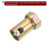 sourcing map Spindle Nut Socket, 52 mm, 6-Point Wheel Bearing Lock Nut Socket view 3