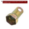 sourcing map Spindle Nut Socket, 52 mm, 6-Point Wheel Bearing Lock Nut Socket view 4