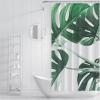 Wewoo Home Tropical Palm Leaves Shower Curtain, Waterproof Polyester, 180 x 200 cm, with Hooks view 3