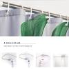Wewoo Home Tropical Palm Leaves Shower Curtain, Waterproof Polyester, 180 x 200 cm, with Hooks view 4