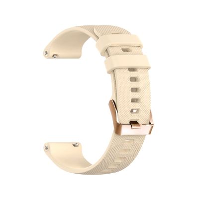 ANKANG 20 mm Silicone Sport Watch Band for Samsung Galaxy Watch 4/4 Classic and Active 2/3, Black Gray