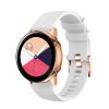 ANKANG 20 mm Silicone Sport Watch Band for Samsung Galaxy Watch 4/4 Classic and Active 2/3, Black Gray view 3