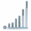 20 Fully Threaded Carbon Steel White Zinc-Plated Hex Bolts, M12 x 20 mm view 4