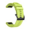 DAIKMZ 26/22/20 mm Silicone Band for Garmin Fenix 6, 6S, 6X Pro, 5, 5S, 5X Plus, Quick-Release Watch Band (Color: Green, Size: 26 mm) view 1