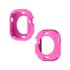 QINOUK Protective Case for Apple Watch Ultra 49 mm, Soft TPU Case with 2 Tempered Glass Screen Protectors, Ultra Dark Purple view 3