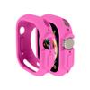 QINOUK Protective Case for Apple Watch Ultra 49 mm, Soft TPU Case with 2 Tempered Glass Screen Protectors, Ultra Dark Purple view 4