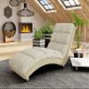 Mirjan24 Holiday Cord Chaise Lounge Recliner, Paros 01 + Poso 100 view 2