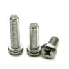 (50 pcs) 201 Stainless Steel Phillips Head Machine Screws, M4 x 25 mm view 1