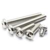 (50 pcs) 201 Stainless Steel Phillips Head Machine Screws, M4 x 25 mm view 2