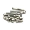 (50 pcs) 201 Stainless Steel Phillips Head Machine Screws, M4 x 25 mm view 3