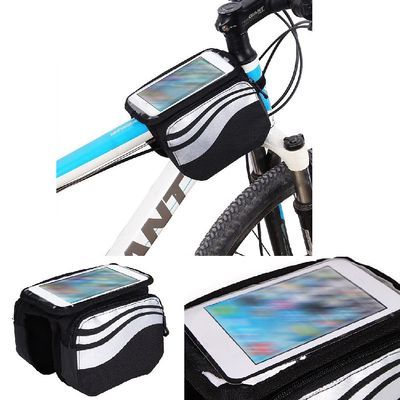 K-S-Trade Bicycle Frame Bag Phone Holder for Sharp Aquos Sense7
