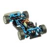 Oikabio Metal Modification Accessory Kit, Suspension Arms, Axles and Steering Knuckles Set for TT02-02 1/10 RC Upgrade Parts, 1 view 3