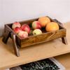 VNABO Solid Wood Fruit Bowl, Large-Capacity Fruit Stand view 3