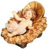 JS Garten Nativity Figures of the Holy Family, 14 cm, Hand-Carved Maple Wood, Dolfi view 3