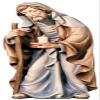 JS Garten Nativity Figures of the Holy Family, 14 cm, Hand-Carved Maple Wood, Dolfi view 4