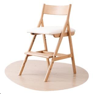 Children’s Solid Wood Study Chair, Simple Design