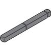 Hörmann Square Panic Spindle for Lever Handle Set, 45–45 mm view 2