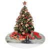 Harp Seal Pups Plush Christmas Tree Skirt, 48 in view 3