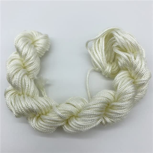 MOLUO 1 mm/1.5 mm Nylon Cord for Chinese Knotting and Macramé