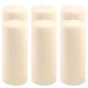 Cream Pillar Candle, 25 cm Tall, 10 cm Diameter, 180-Hour Burn Time, Round Column Candle for Table and Holiday Decor (6) view 1