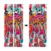 A.Monamour Self-Adhesive 3D Graffiti Door Wallpaper, 85 x 215 cm view 3